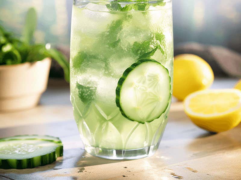 Cucumber Mint Lemonade Recipe Samsung Food