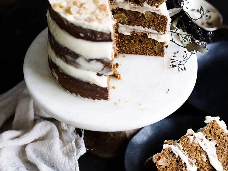 Ginger molasses cake Recipe Samsung Food