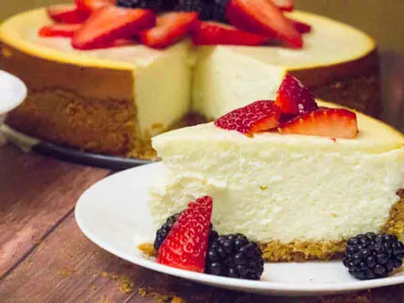 The Best Eggless Cheesecake (New York Style Cheesecake) Recipe