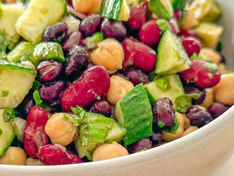 Vegan Bean Salad Recipe - Samsung Food