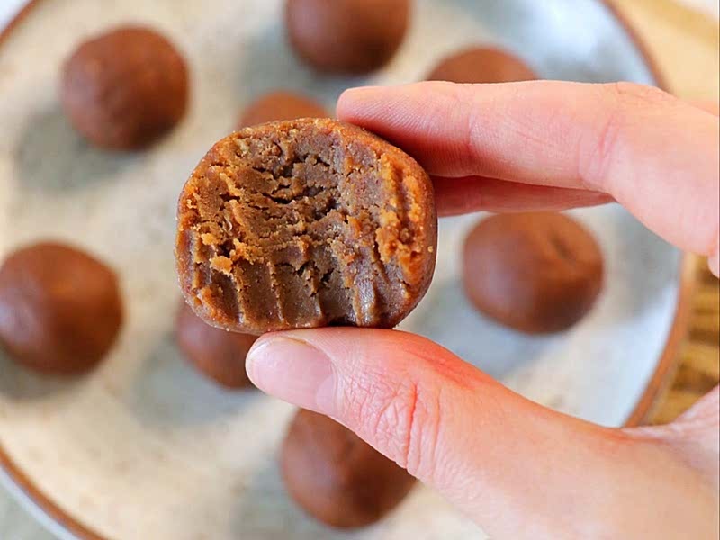 Vegan Chickpea Chocolate Truffles Recipe Samsung Food