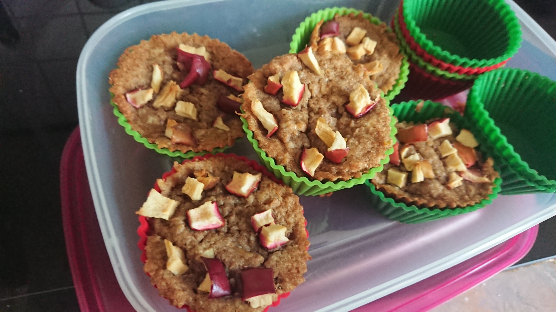 Vegane Vollkorn-Apfel-Muffins Recipe - Samsung Food