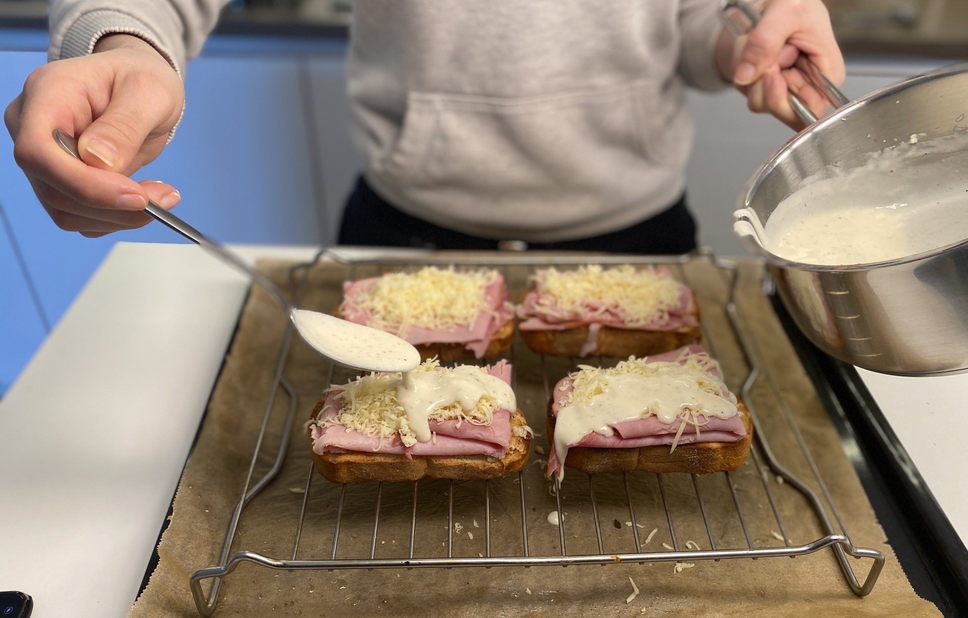 Easy Croque Madame Sandwiches Recipe — Samsung Food