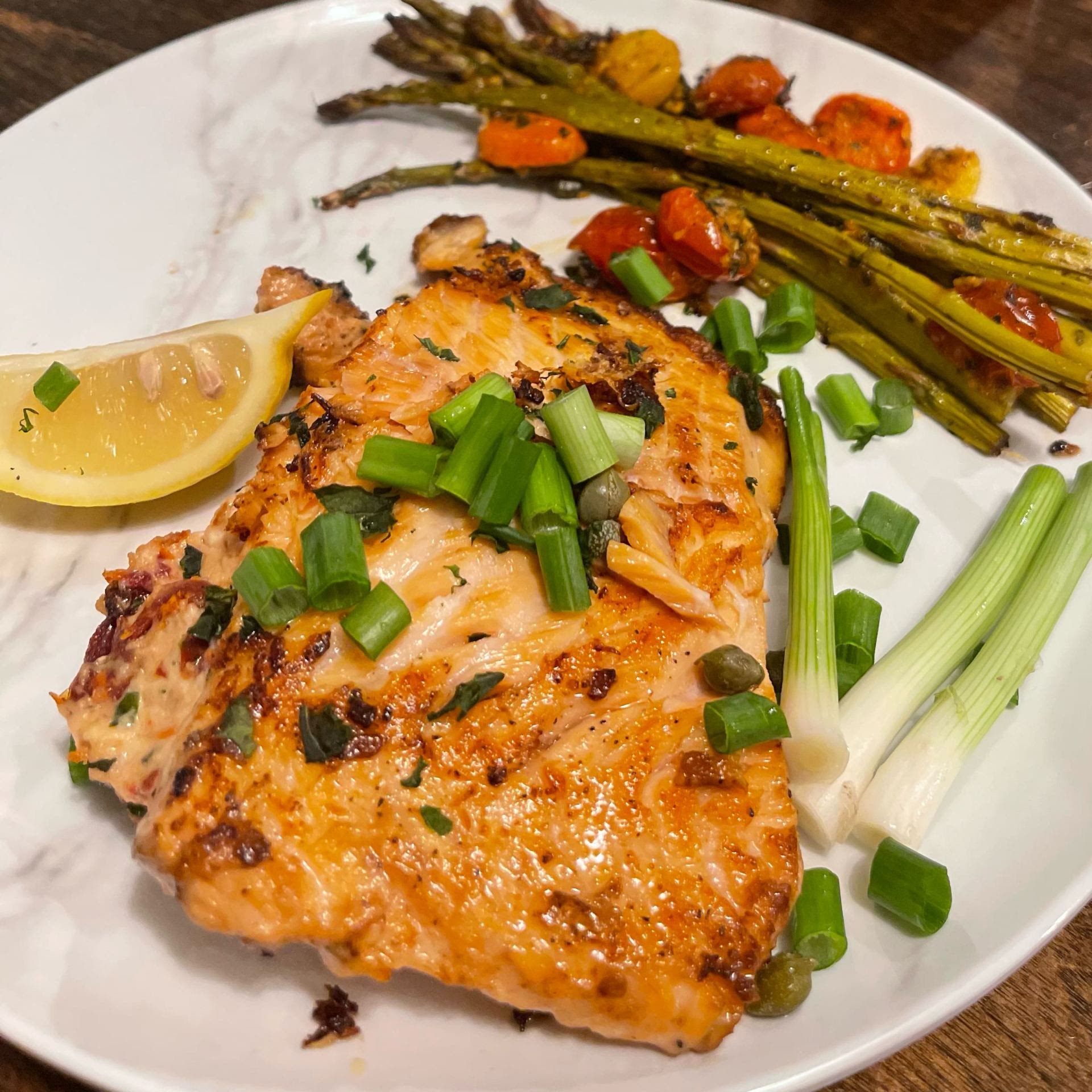 Sundried Tomato Stuffed Salmon Recipe Samsung Food