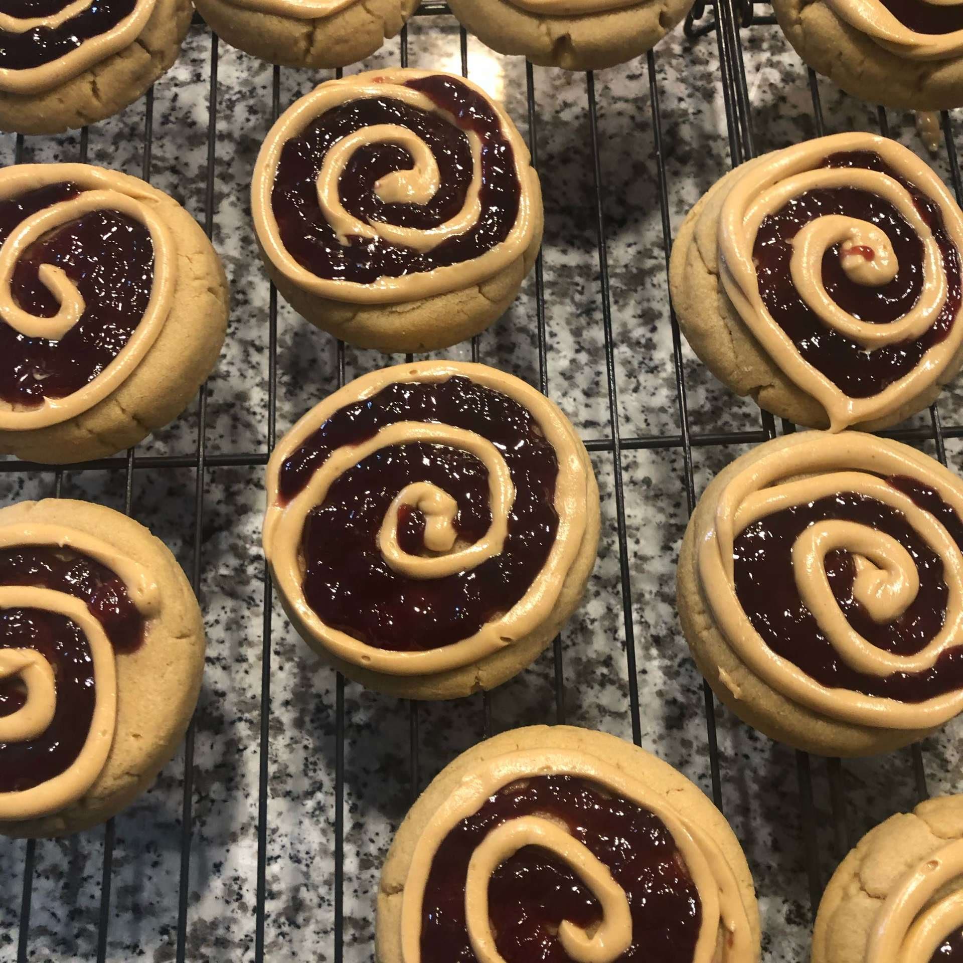 CRUMBL peanut butter and jelly cookies Recipe Samsung Food