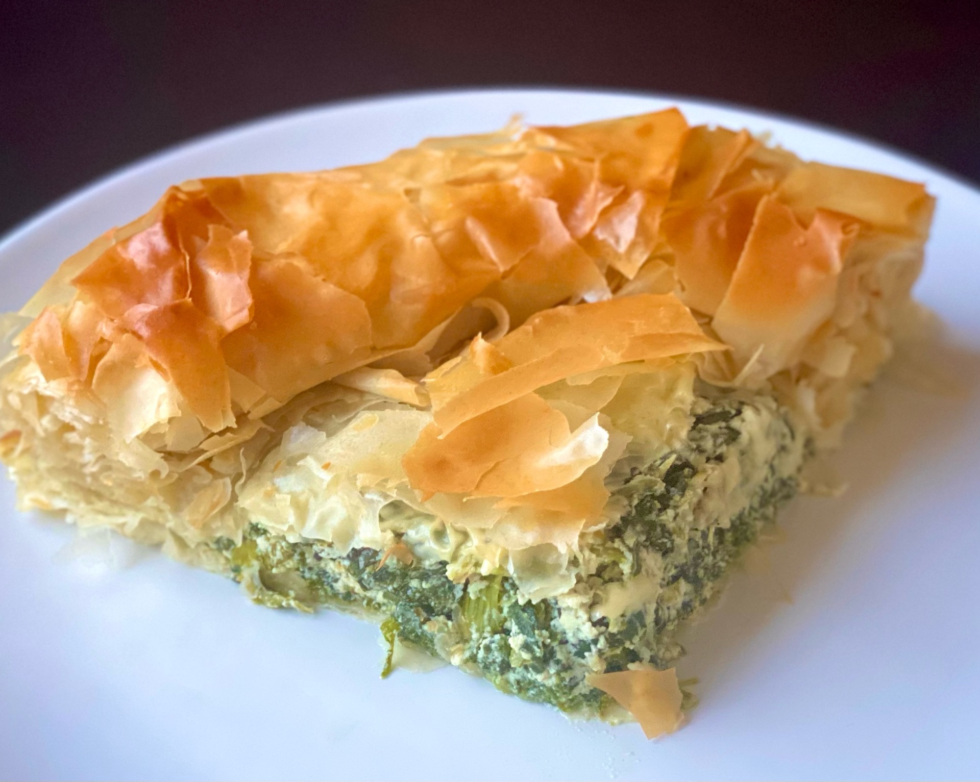 Byrek Me Spinaq (Spinach Feta Pie) Recipe - Samsung Food