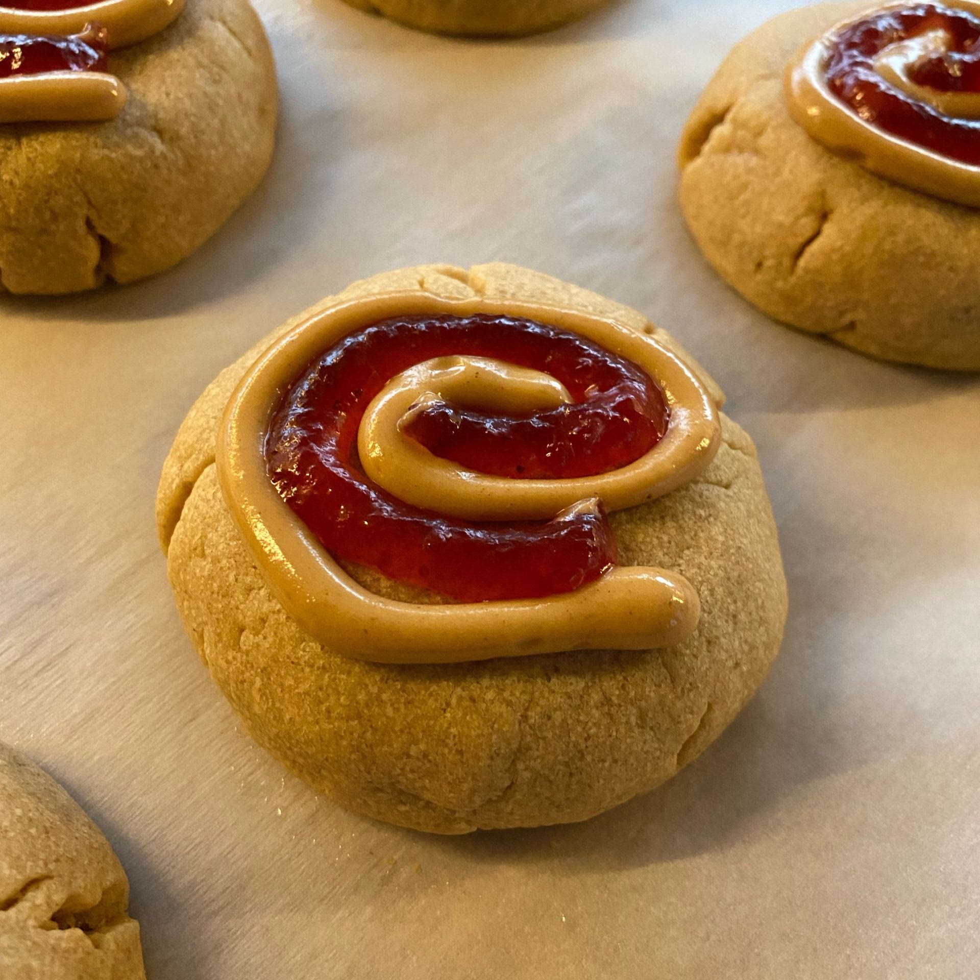 CRUMBL peanut butter and jelly cookies Recipe - Samsung Food