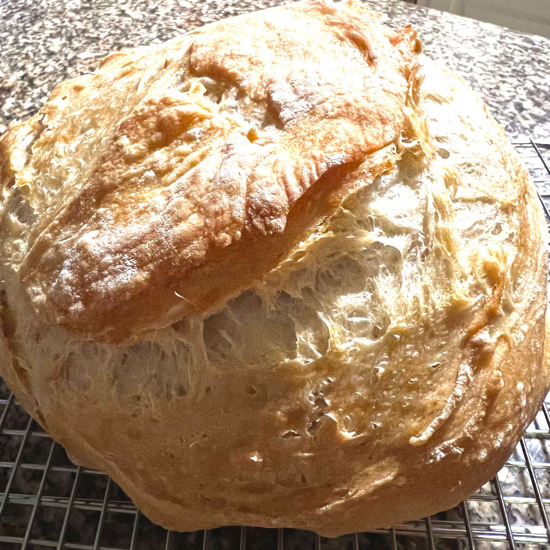 World's Easiest Yeast Bread Recipe - Artisan, NO KNEAD Recipe - Samsung ...