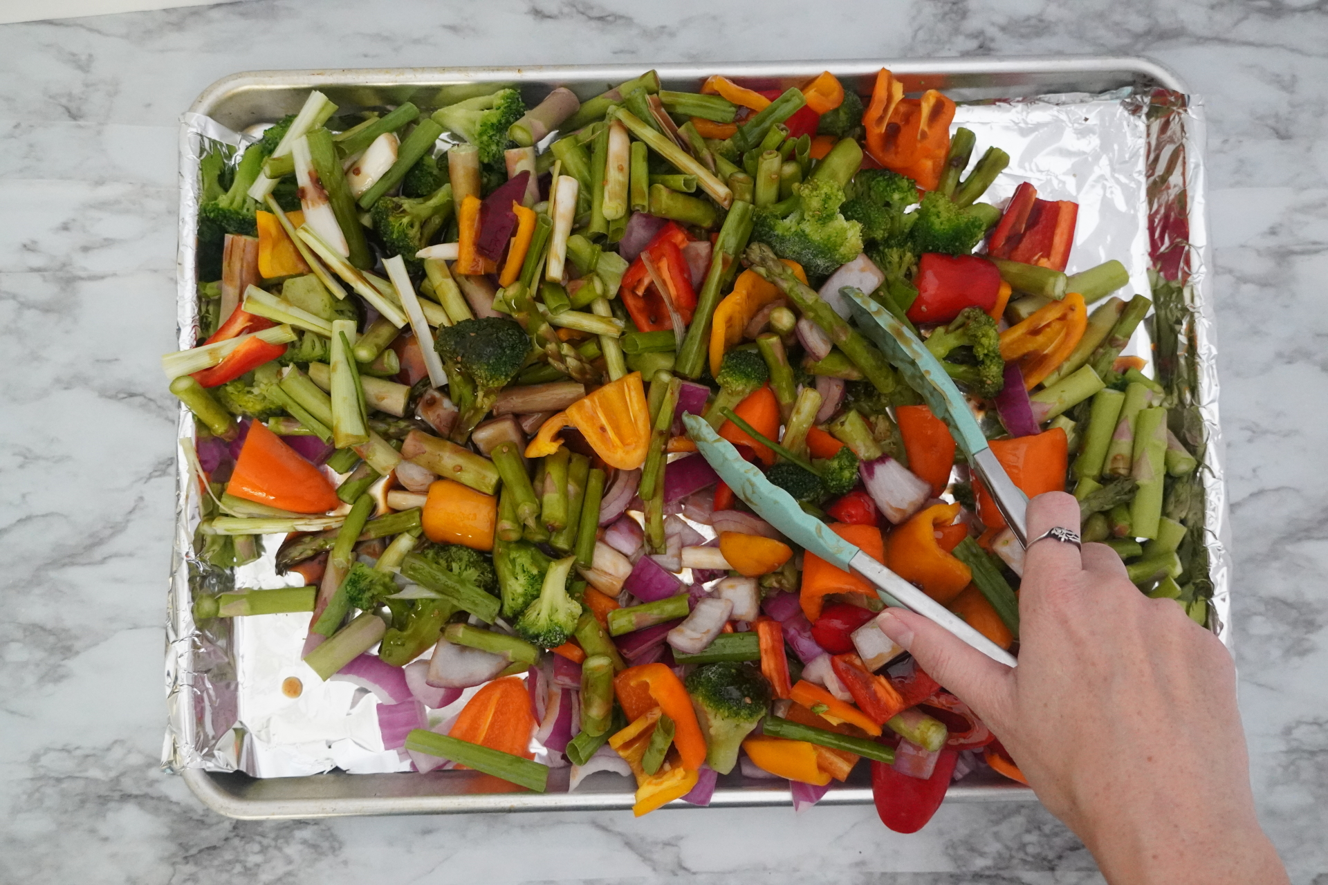 Ree Drummond's Sheet-Pan Salad Recipe