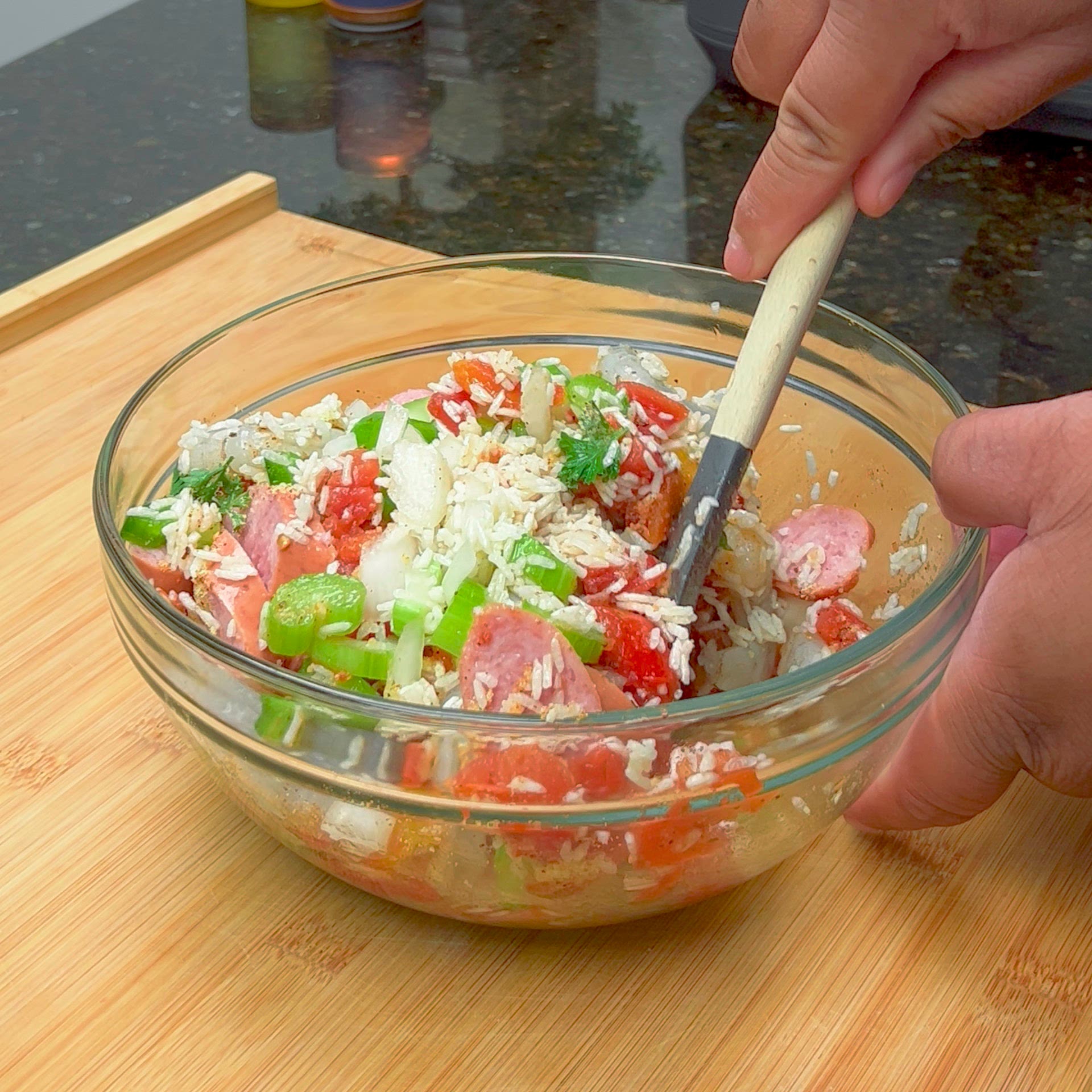 Air Fryer Jambalaya Foil Packets Recipe Samsung Food App