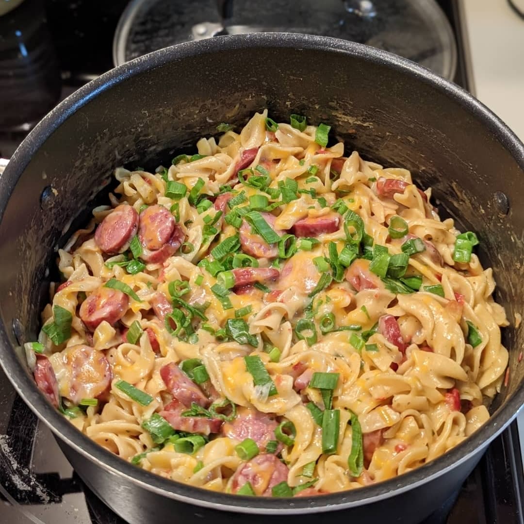 One Pot Kielbasa Pasta Recipe - Samsung Food