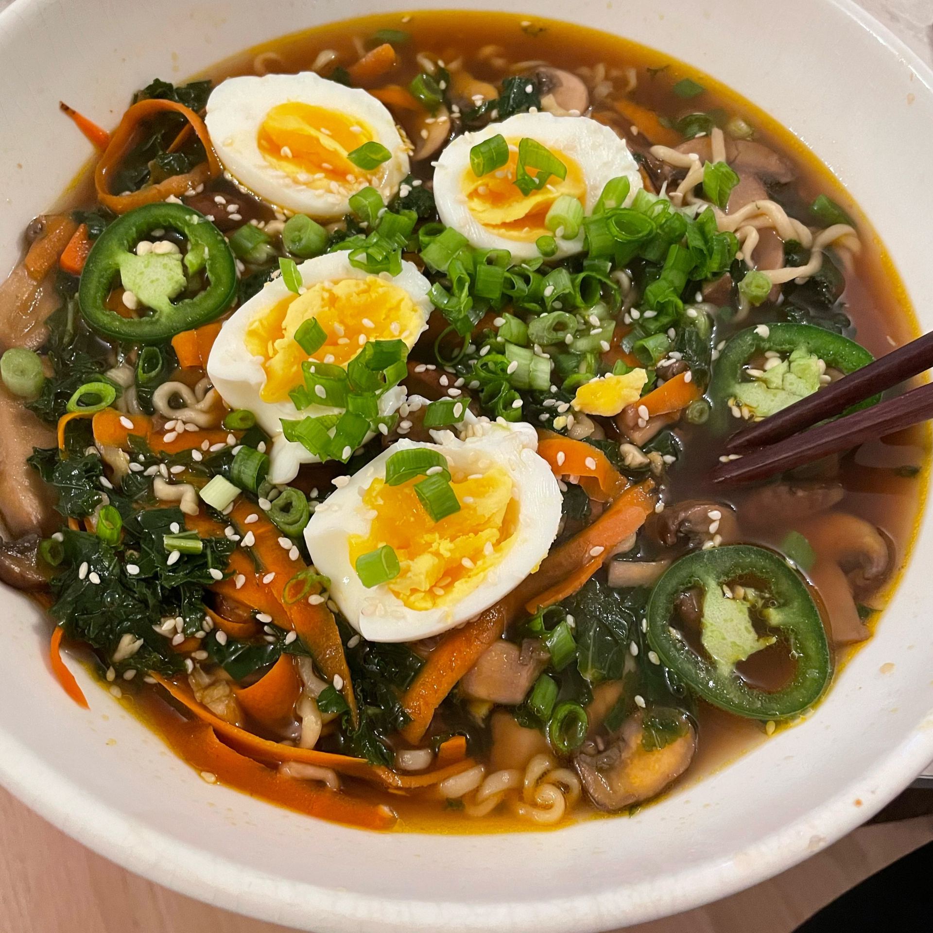 Easy Homemade Healthy Ramen Bowl Recipe - Samsung Food