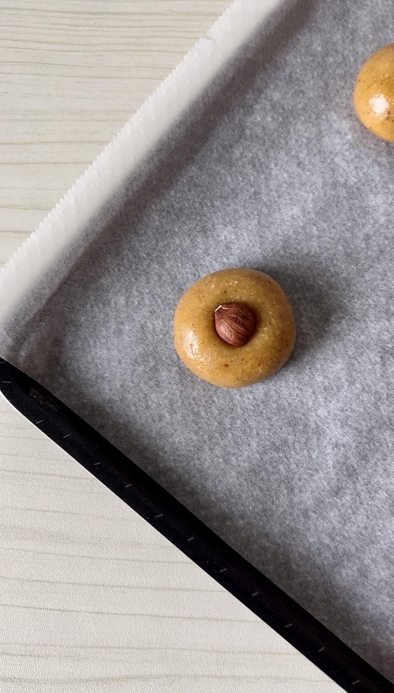 Biscuits sablés noisette, orange et chocolat blanc - michelerousseaudtp