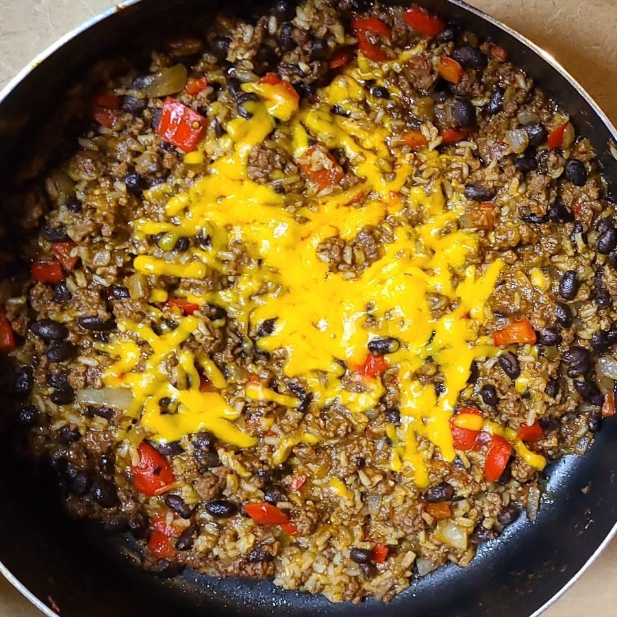 Mexican Ground Beef Skillet Recipe Samsung Food