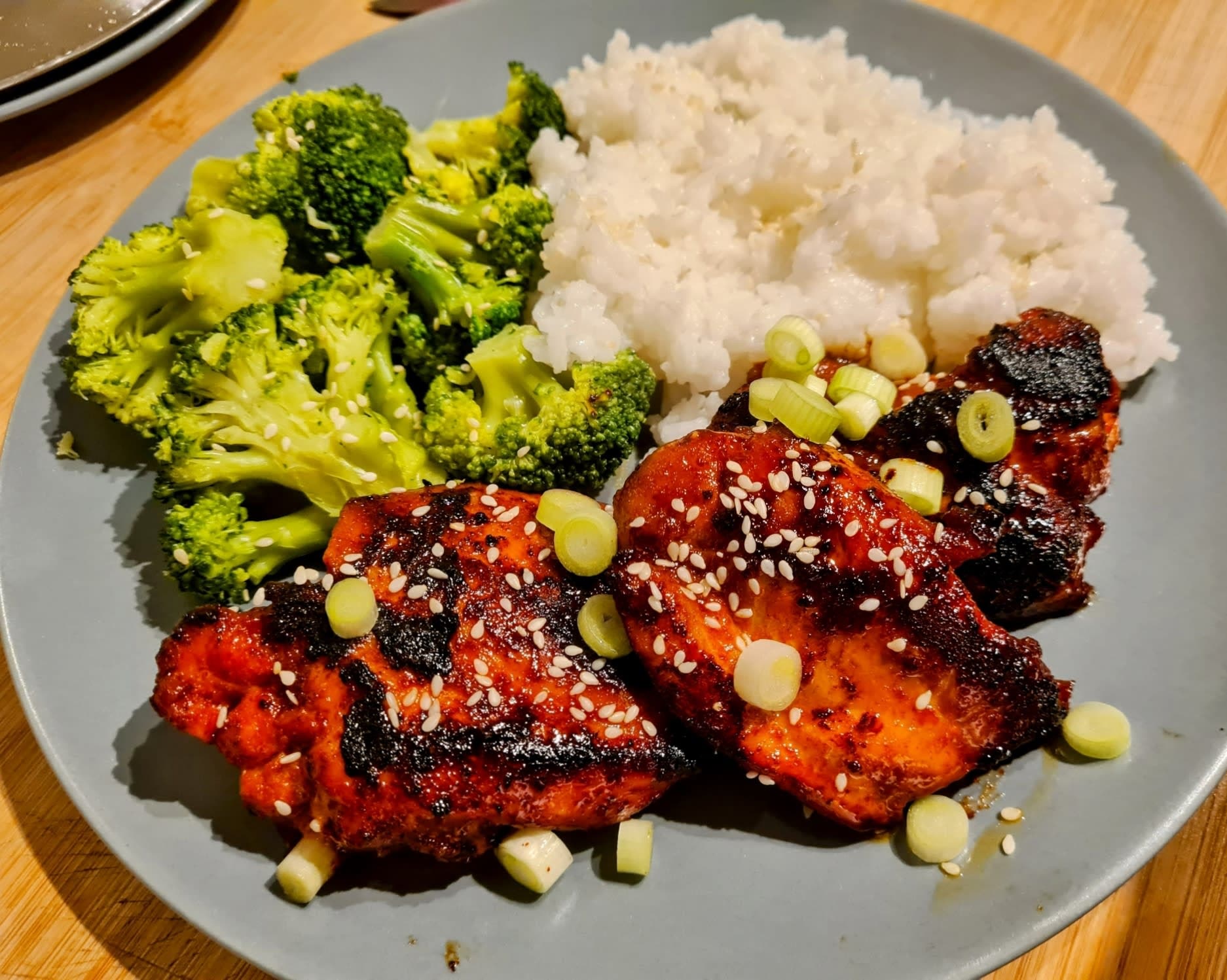 Korean Style Chicken Thighs Recipe Samsung Food