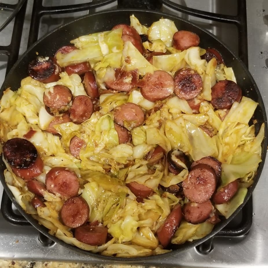 Keto Sausage and Cabbage Skillet Recipe Samsung Food