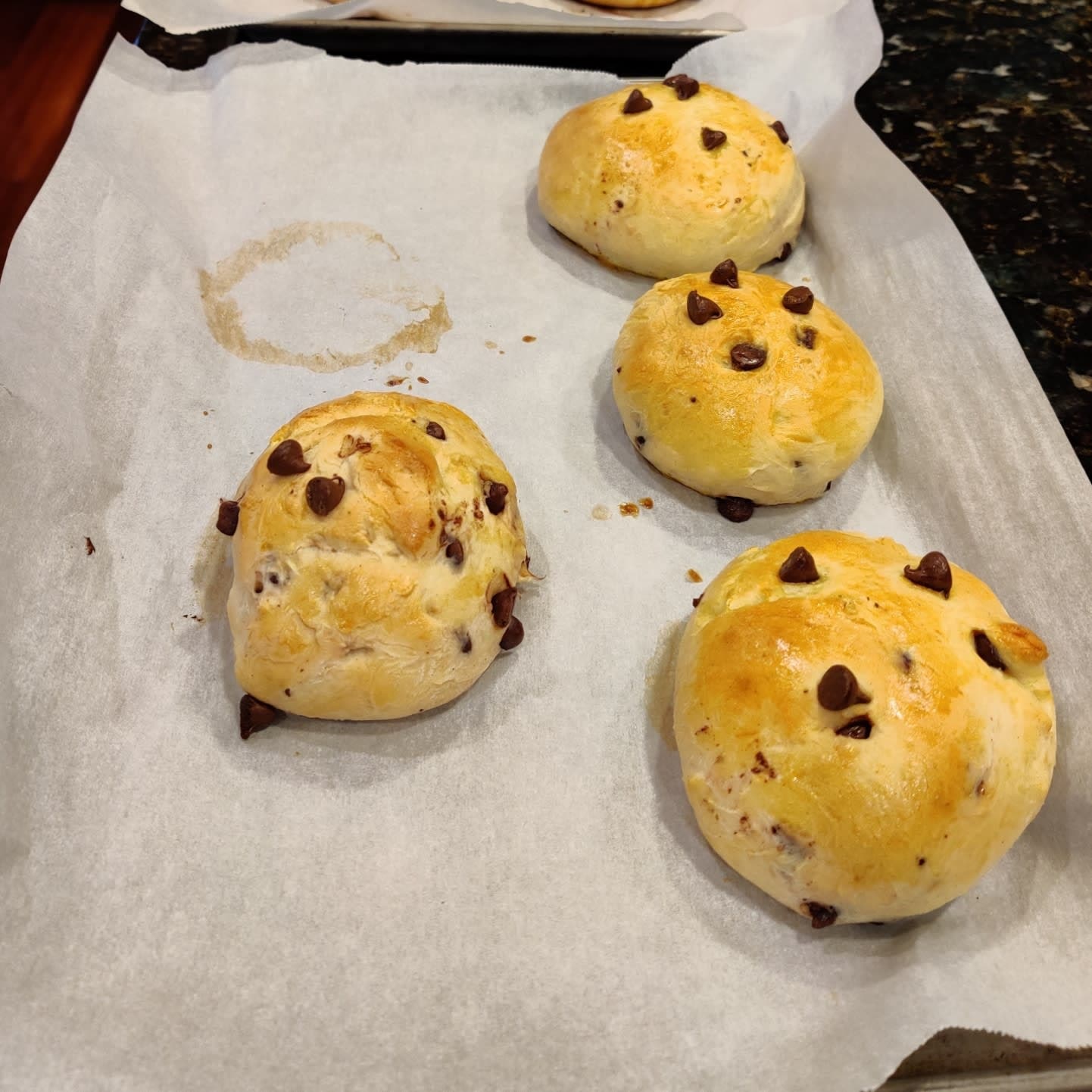 Chocolate Chip Brioche Rolls Recipe Whisk