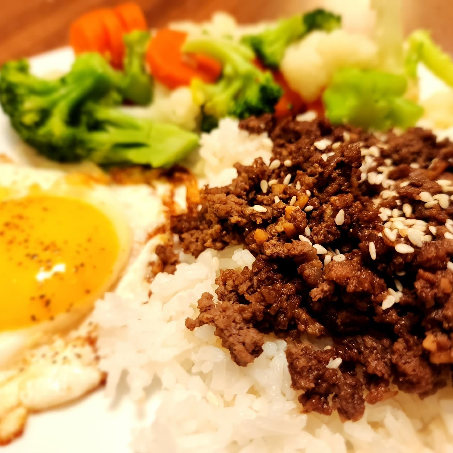 Healthy Korean Ground Beef with Vegetables Recipe Samsung Food