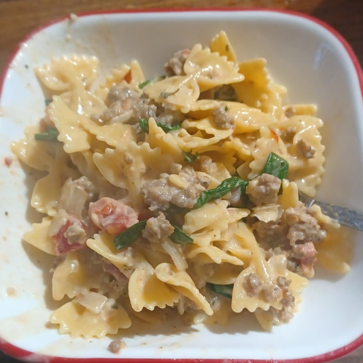 Italian Sausage Bow Tie Pasta Recipe Whisk