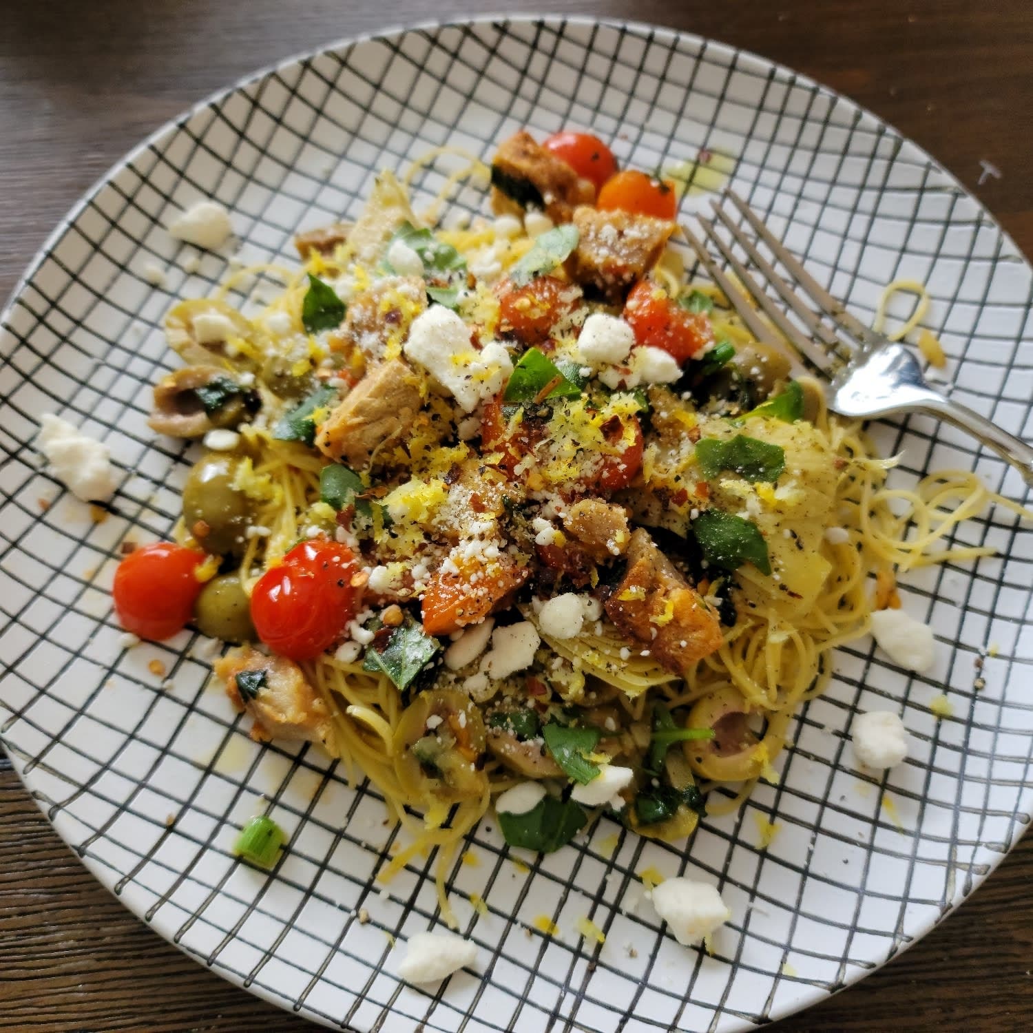 Simple Mediterranean Olive Oil Pasta Recipe Samsung Food