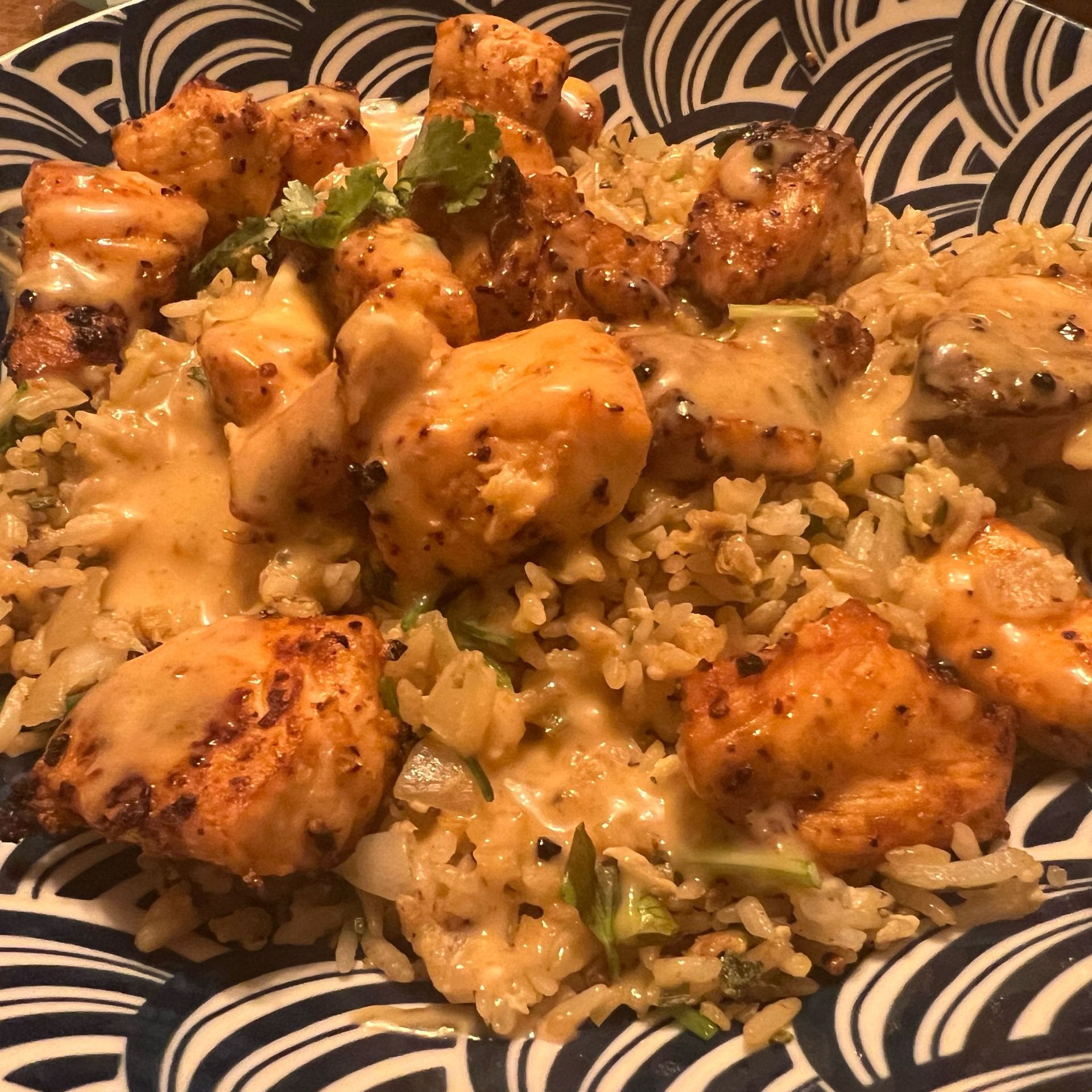 Firecracker “Bang Bang” Salmon Bites Recipe Whisk