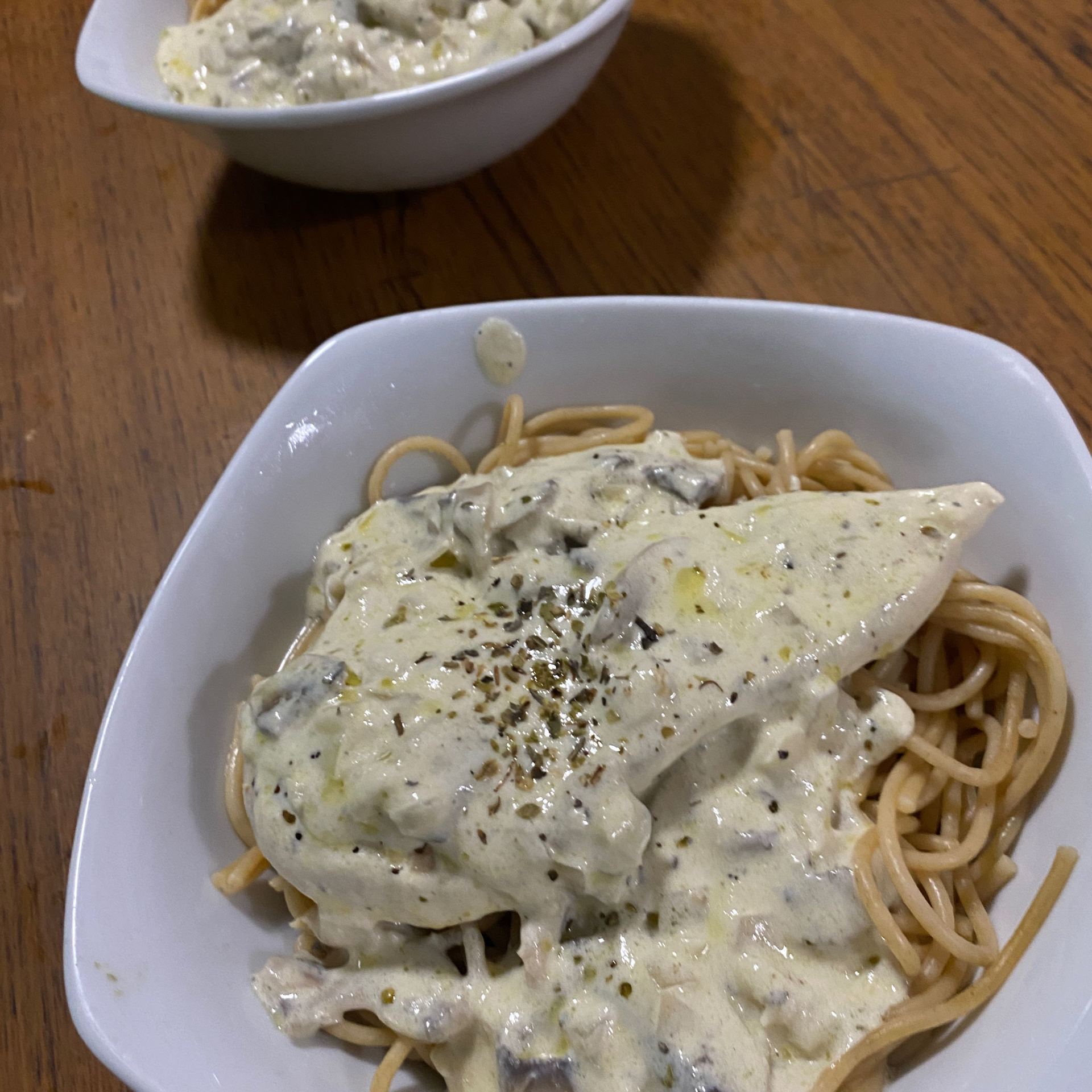 Creamy Garlic Parmesan Mushroom Chicken Recipe Samsung Food