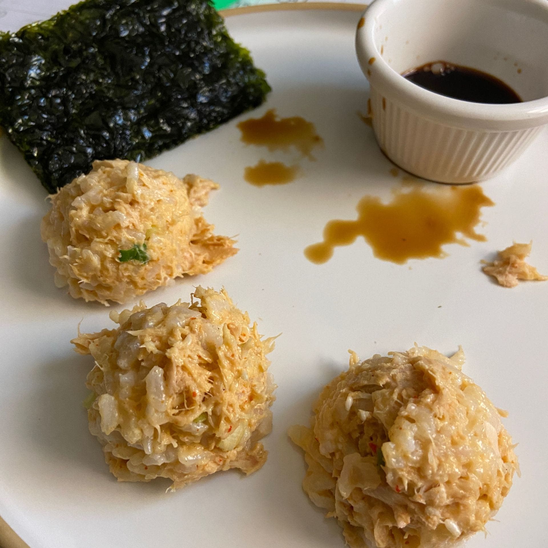 Delicious Crab Rice Balls Recipe Samsung Food
