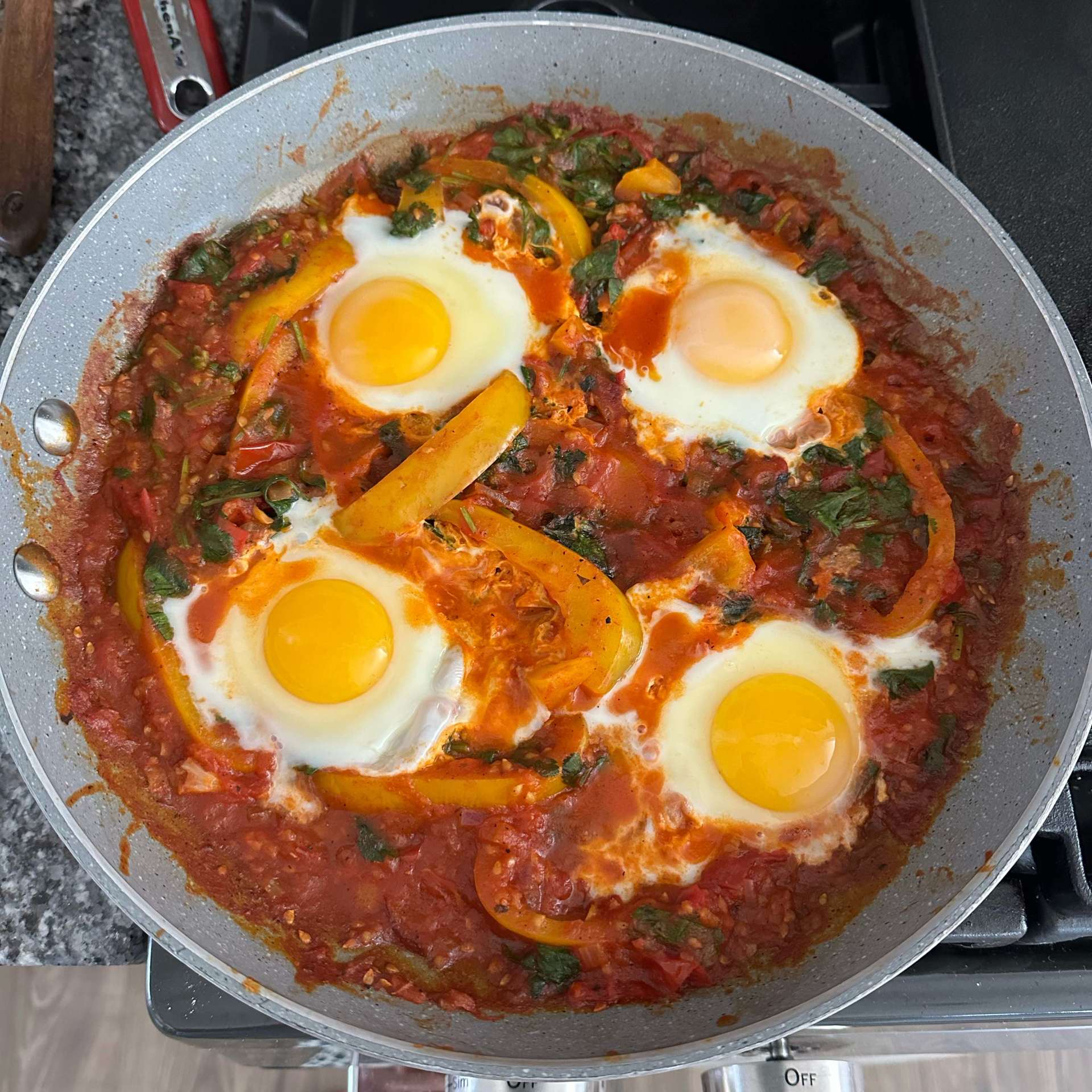 Middle Eastern Shakshuka Shakshouka Chakchouka Recipe Samsung Food 