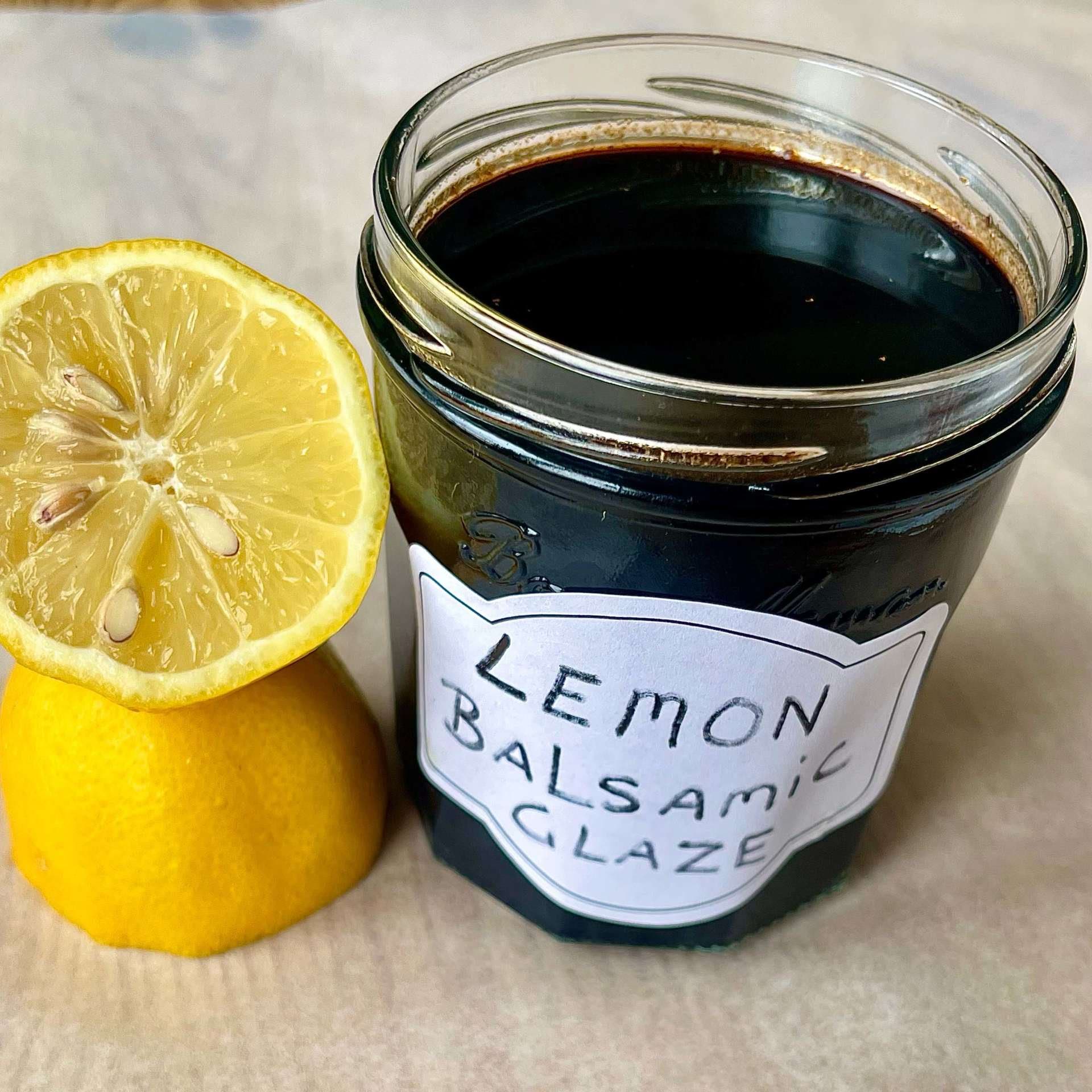 Lemon Balsamic Glaze Recipe Whisk