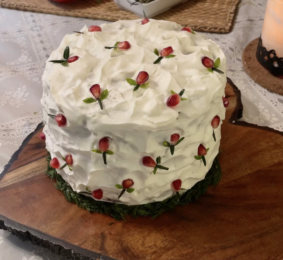 Holly's Delicious Cakes - Tequila Rose themed birthday cake for a special  birthday. This was our cherry bakewell flavour. Filled with delicious  cherry's and almonds along with almond essence it's a perfect