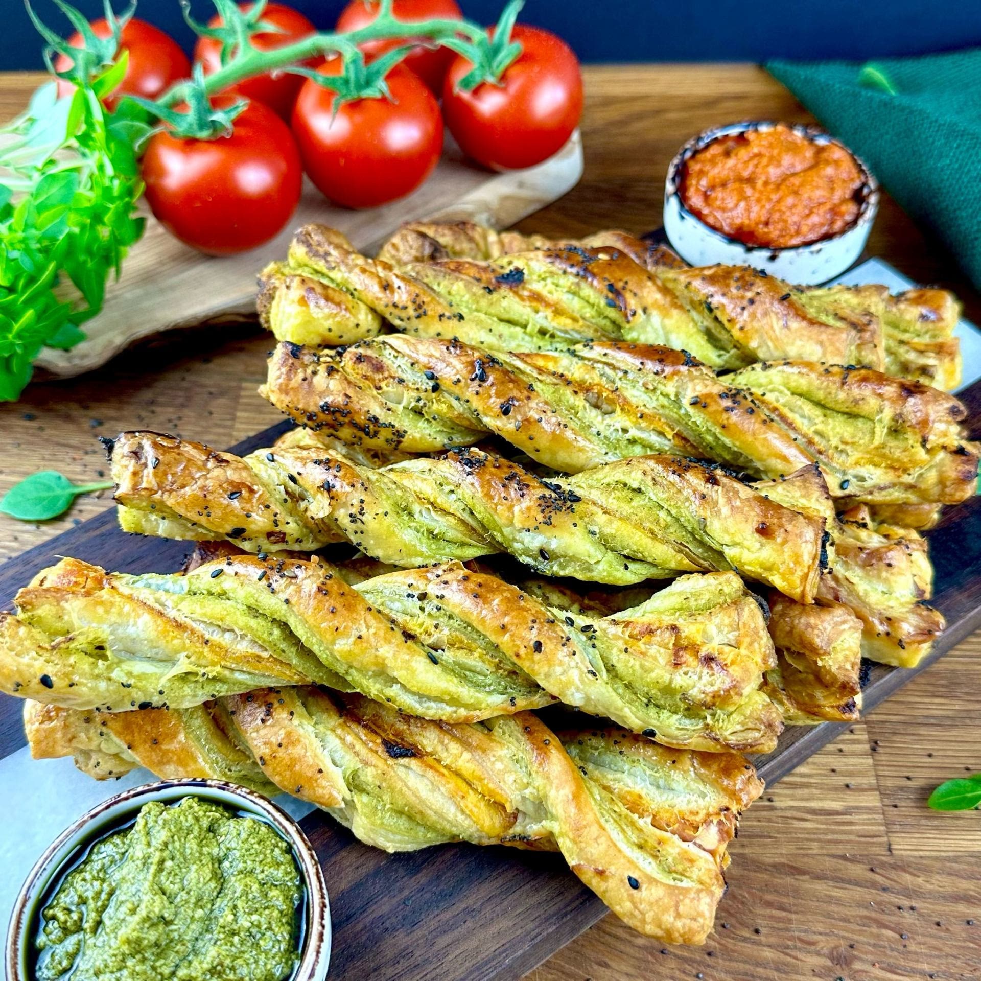 Pesto Twists Recipe Whisk