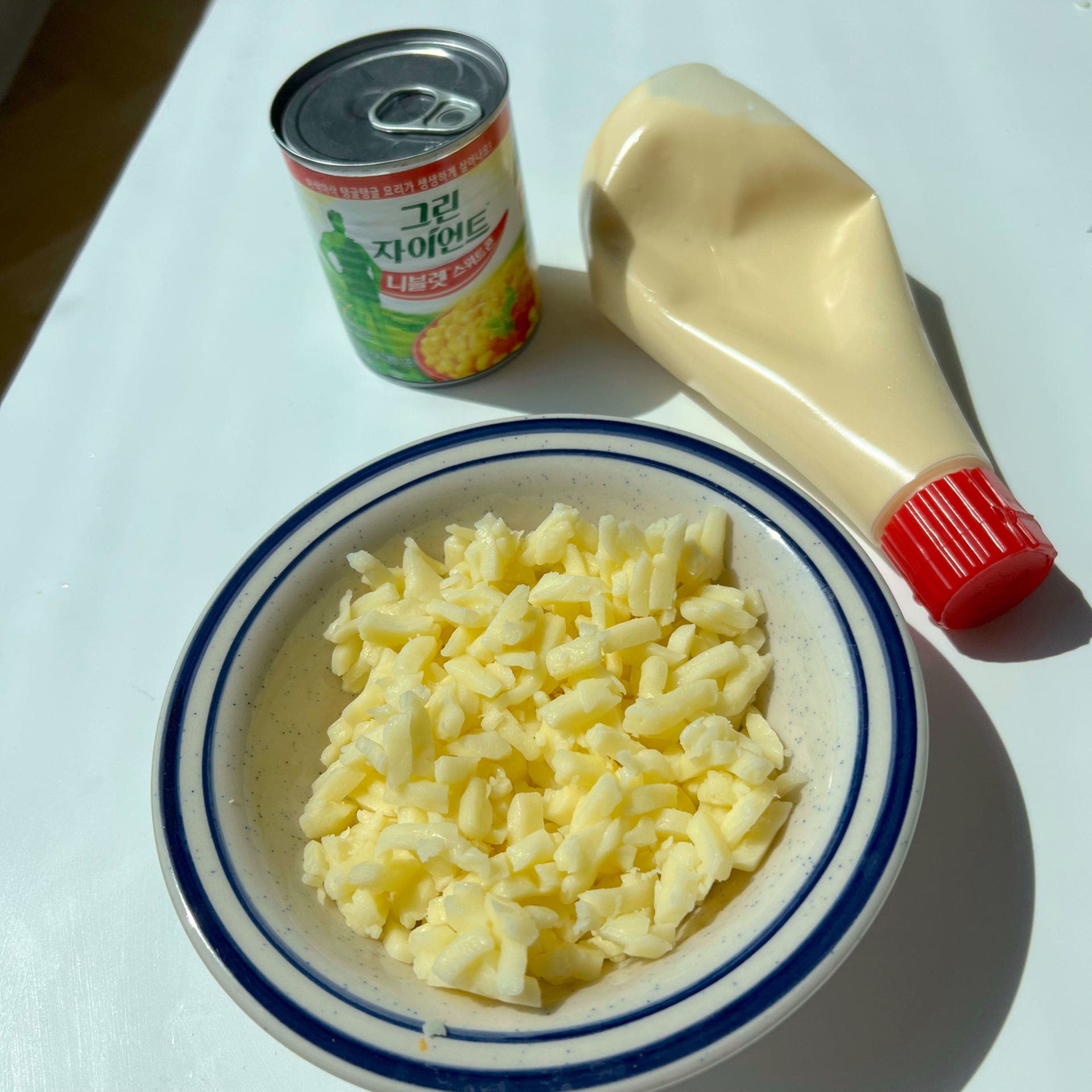 Corn cheese buldak ssam 🌽🤍 Recipe Samsung Food