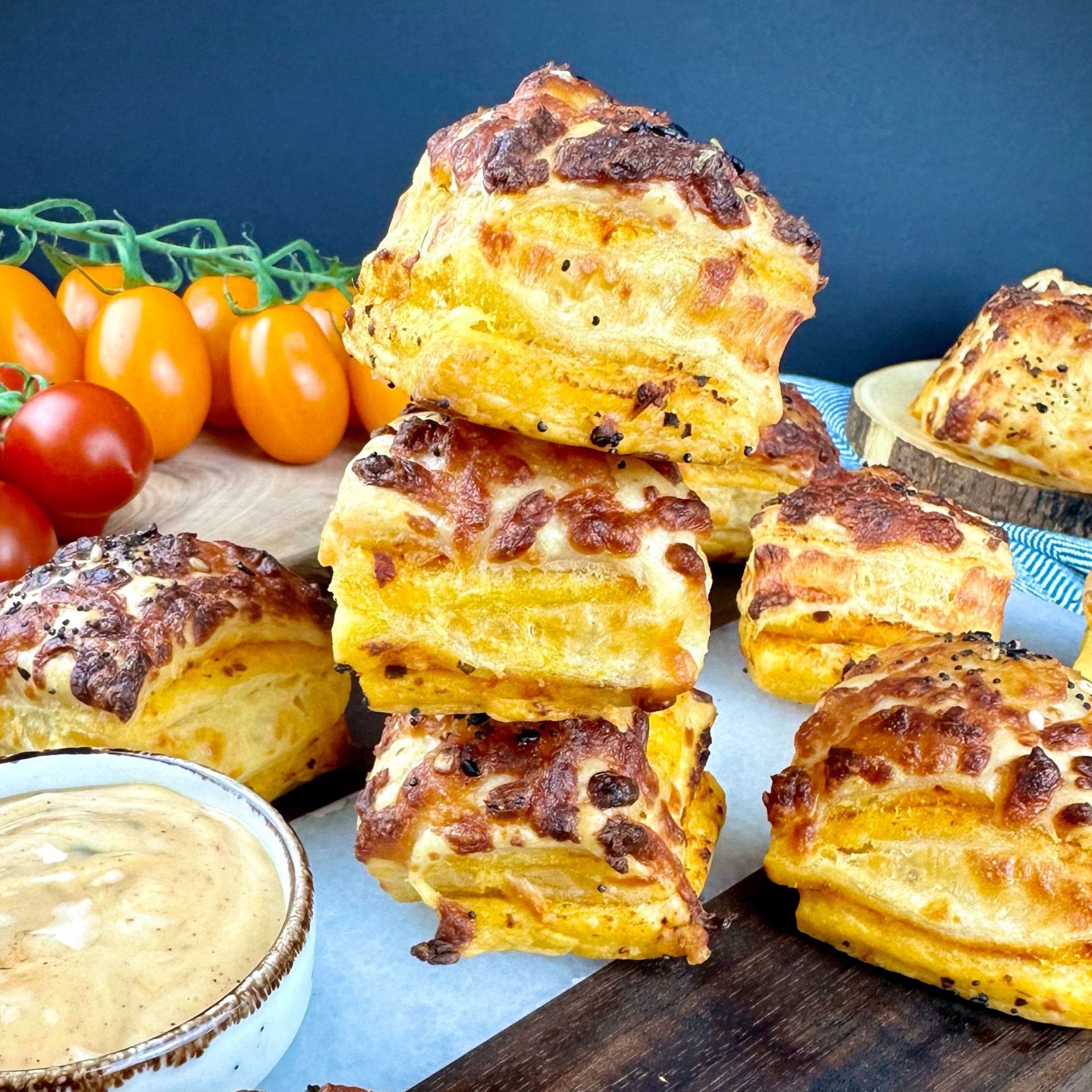 Tomato Pesto Mozzarella Bites Recipe Samsung Food