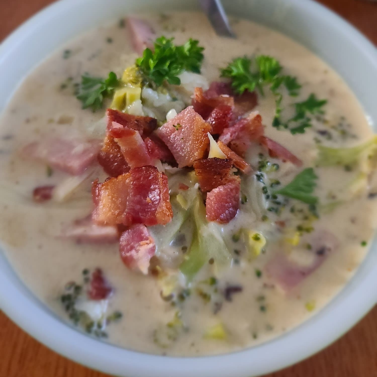 Cheesy Keto Ham Soup with Broccoli {keto/low carb} Recipe Samsung Food