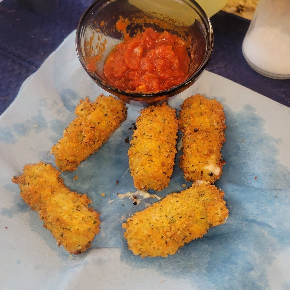 Homemade Mozzarella Sticks with String Cheese Recipe Samsung Food