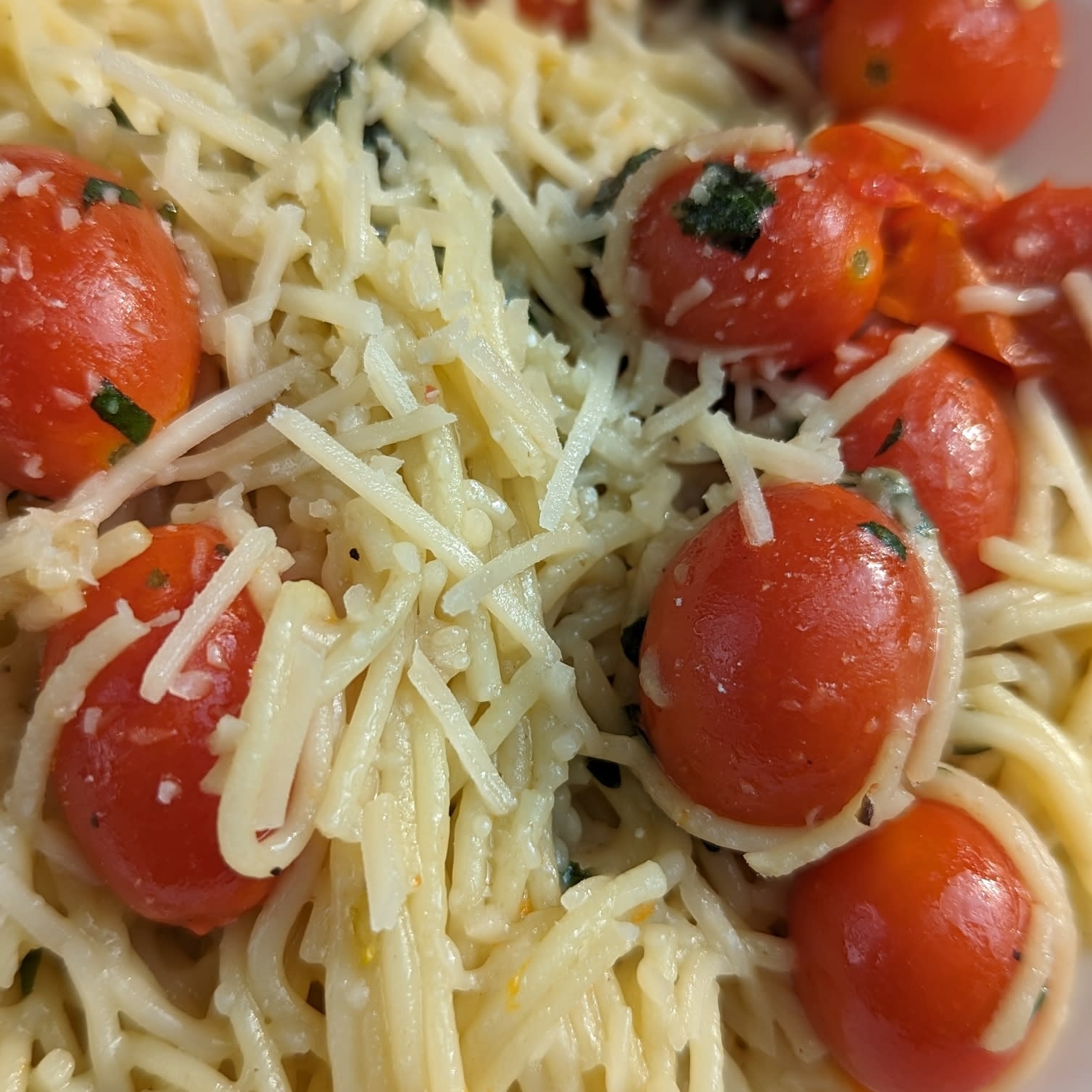 20 Minute Cherry Tomato And Basil Angel Hair Pasta Recipe Samsung Food 6754