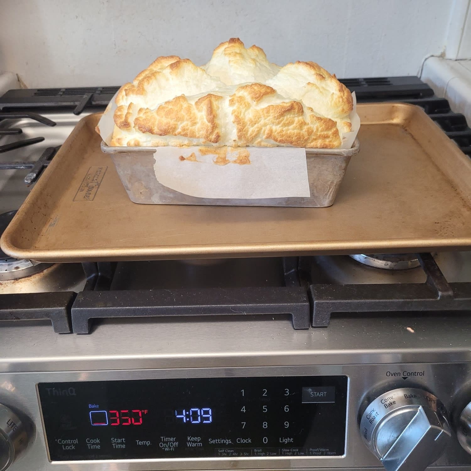 2ingredient COTTAGE CHEESE BREAD! Follow for more IBS and candi Recipe Samsung Food