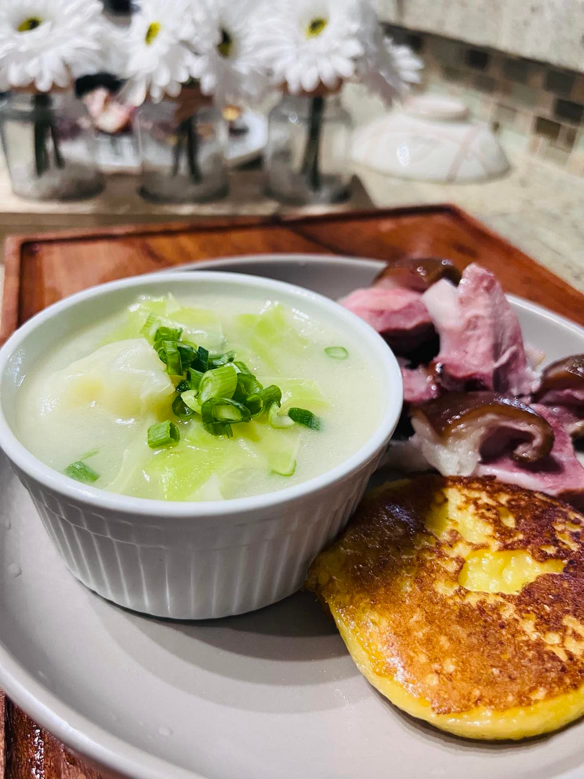 Smoked Pork Hocks and Cabbage Soup Recipe — Samsung Food