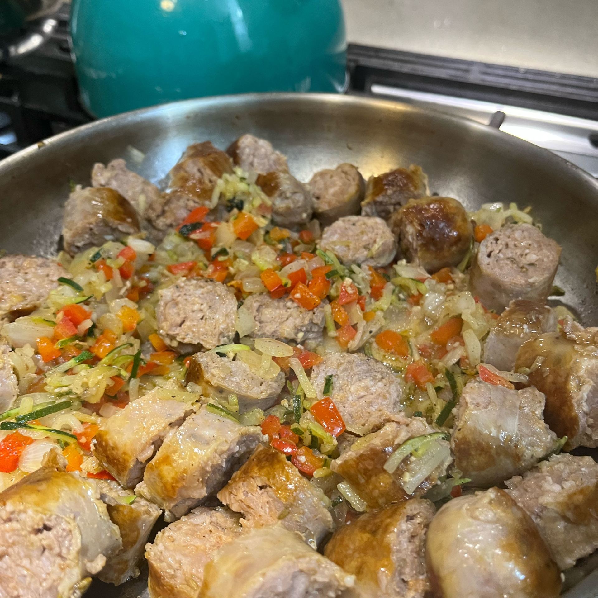 20 Minute Skillet Sausage Zucchini Recipe Samsung Food   7ed74c933d39859a93d49fb32ae6c510 